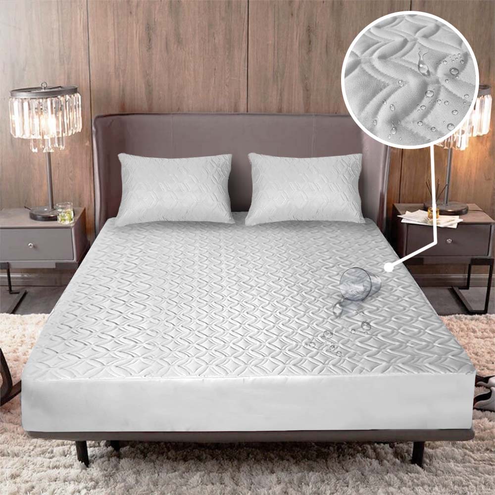 🚫💧COMBO Protector de colchon IMPERMEABLE + 2 Protectores de Almohada🎁