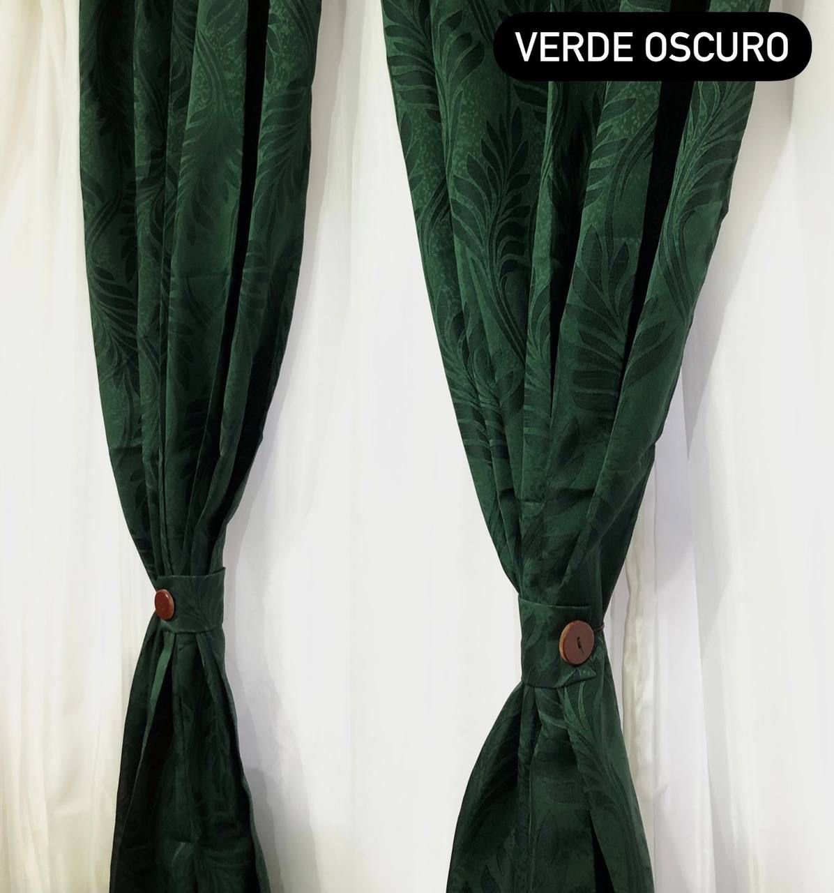 Juego de Cortinas Jacquard® 280cm de ancho * 200cm de alto 500 GRAMOS