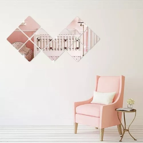 ESPEJOS DECORATIVOS CUADRADOS💎 El Secreto de los Ambientes Modernos y Sofisticados🪞