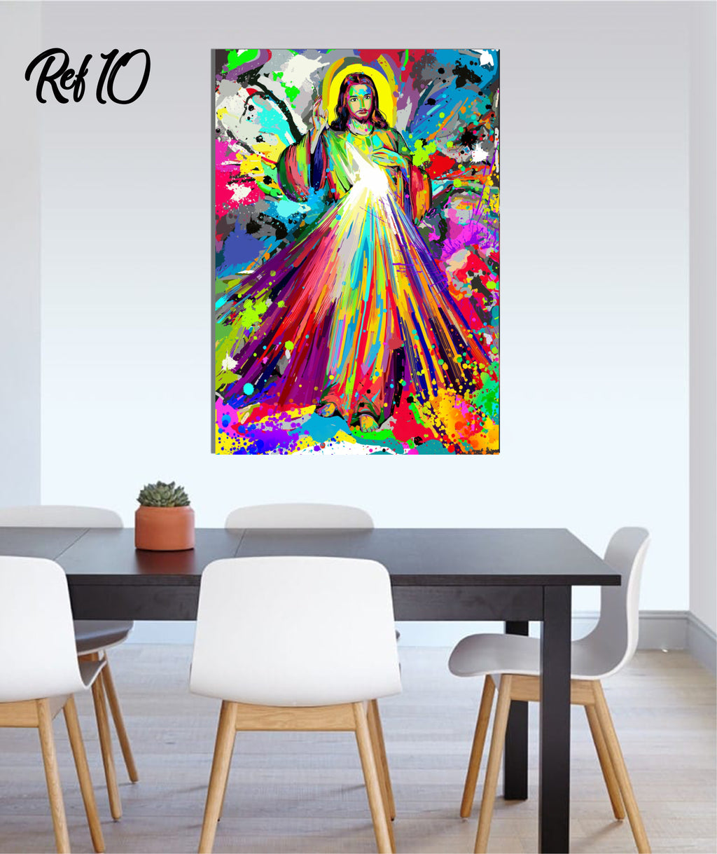 ✨🖼 Cuadros Religiosos Con Estilo y Fe -  En MDF 🙏✨