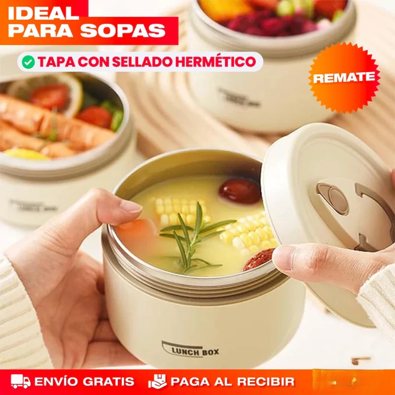 PACK LUNCHBOX®: 4 Loncheras Térmicas + Maleta + ¡Obsequio!