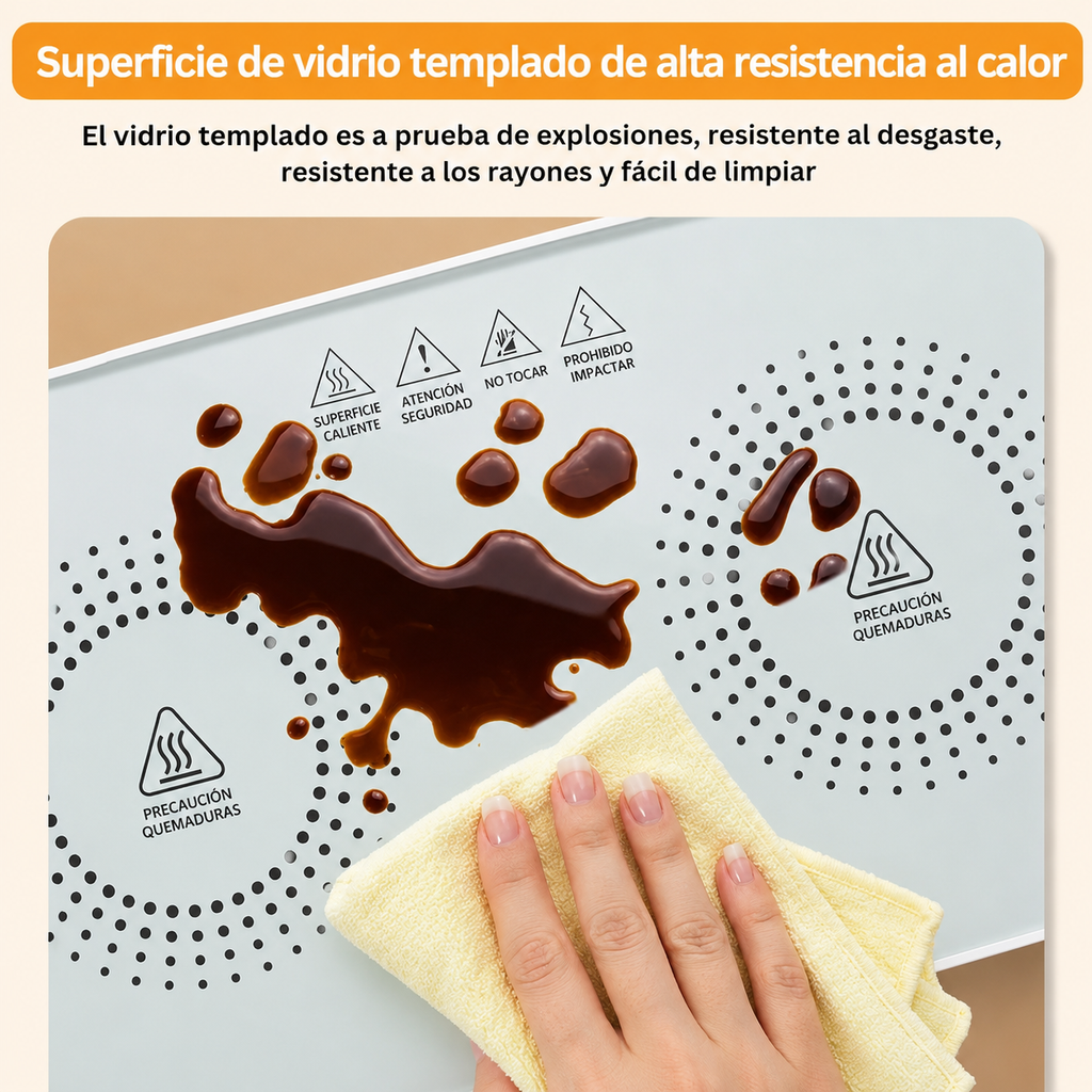 🔥🍽️ Placa Calefactora Eléctrica para Servir ♨️✨