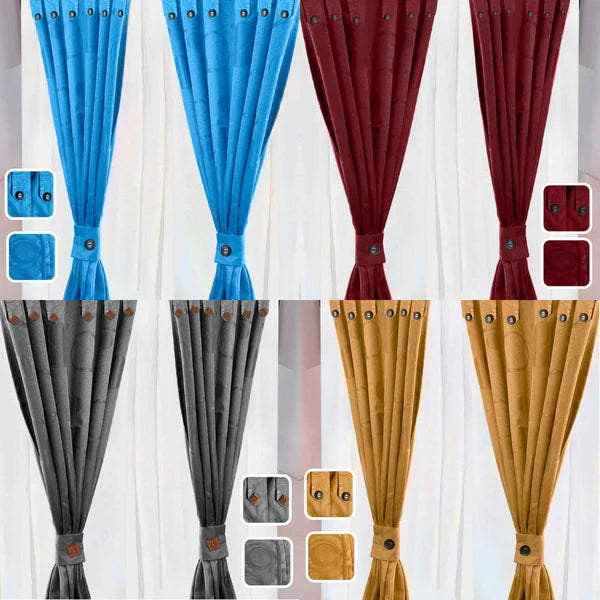 Juego de Cortinas Jacquard® 280cm de ancho * 200cm de alto 500 GRAMOS