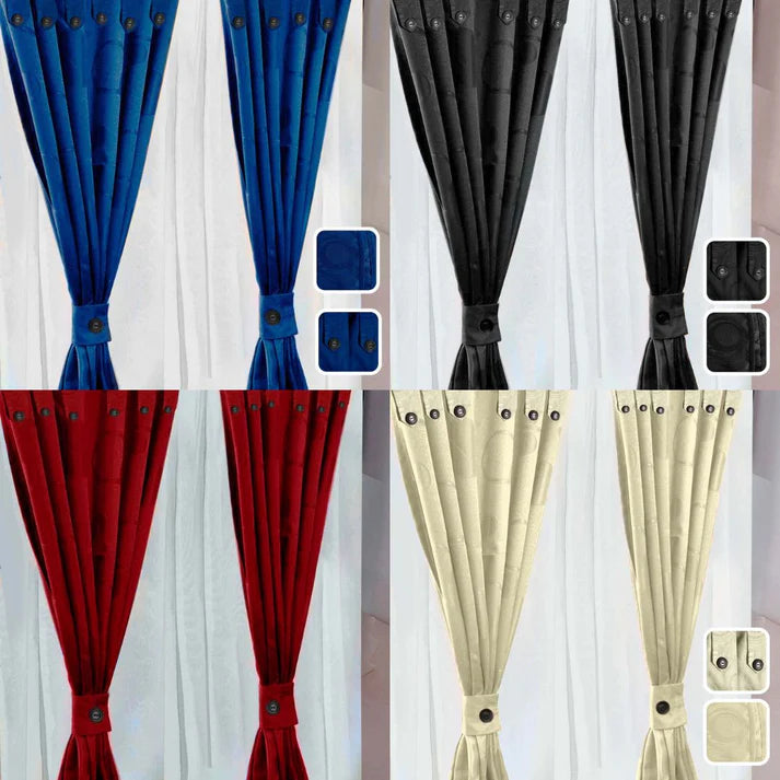 Juego de Cortinas Jacquard® 280cm de ancho * 200cm de alto 500 GRAMOS