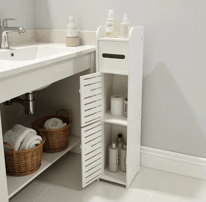 ORGANIZADOR DE BAÑO MULTIFUNCIONAL – ¡AHORRA ESPACIO Y MANTÉN TODO EN SU LUGAR! ✔.