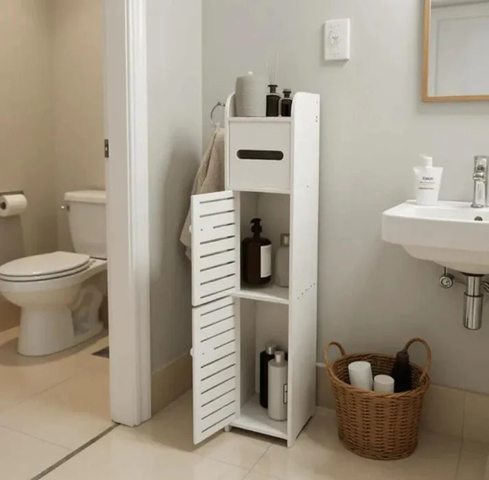 ORGANIZADOR DE BAÑO MULTIFUNCIONAL – ¡AHORRA ESPACIO Y MANTÉN TODO EN SU LUGAR! ✔.