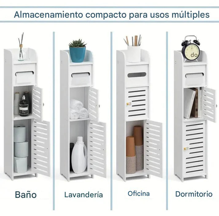 ORGANIZADOR DE BAÑO MULTIFUNCIONAL – ¡AHORRA ESPACIO Y MANTÉN TODO EN SU LUGAR! ✔.
