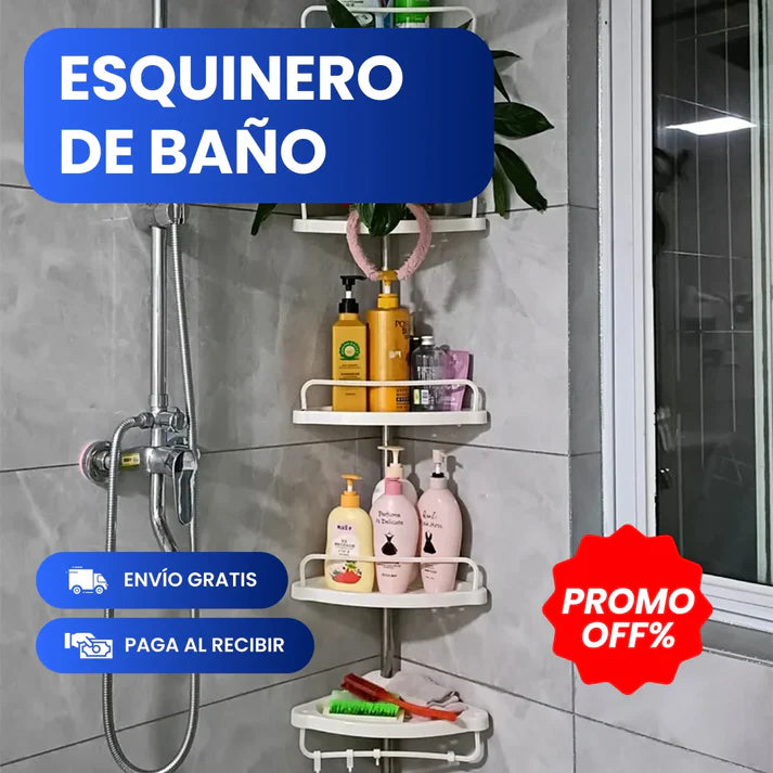 Organizador Esquinero para Baño🚻