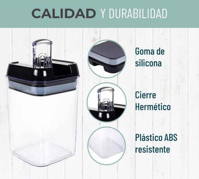 👨🏼‍🍳 Contenedores para alimentos x7 🫙✨