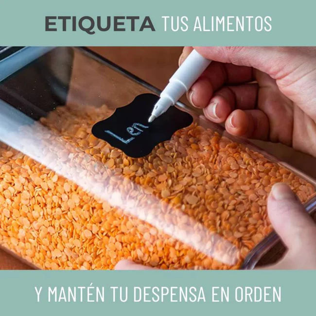 👨🏼‍🍳 Contenedores para alimentos x7 🫙✨