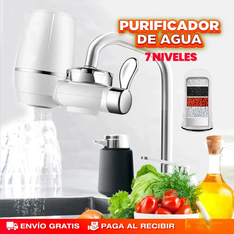 Filtro Purificador de Agua - 7 NIVELES DE FILTRACIÓN💦