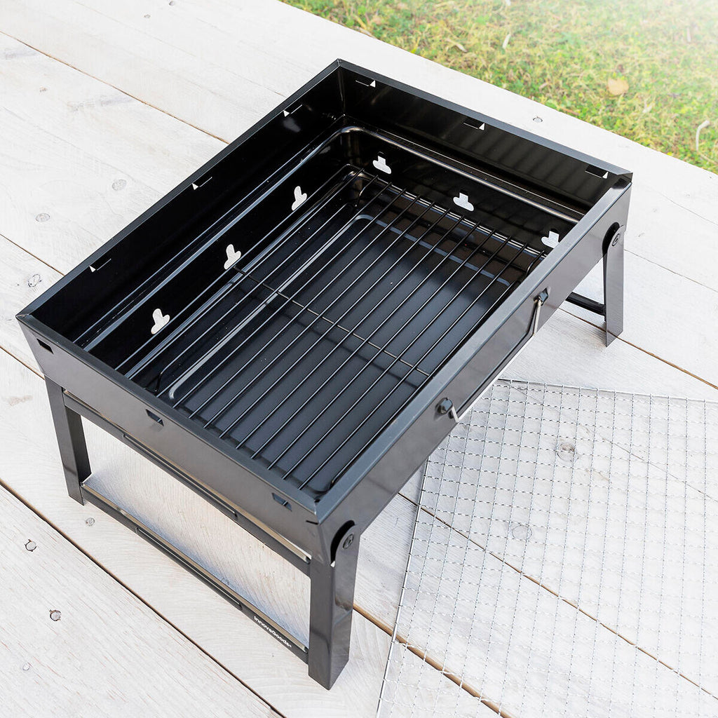 Parrilla BBQ Plegable para Carbón BearBQ♨️