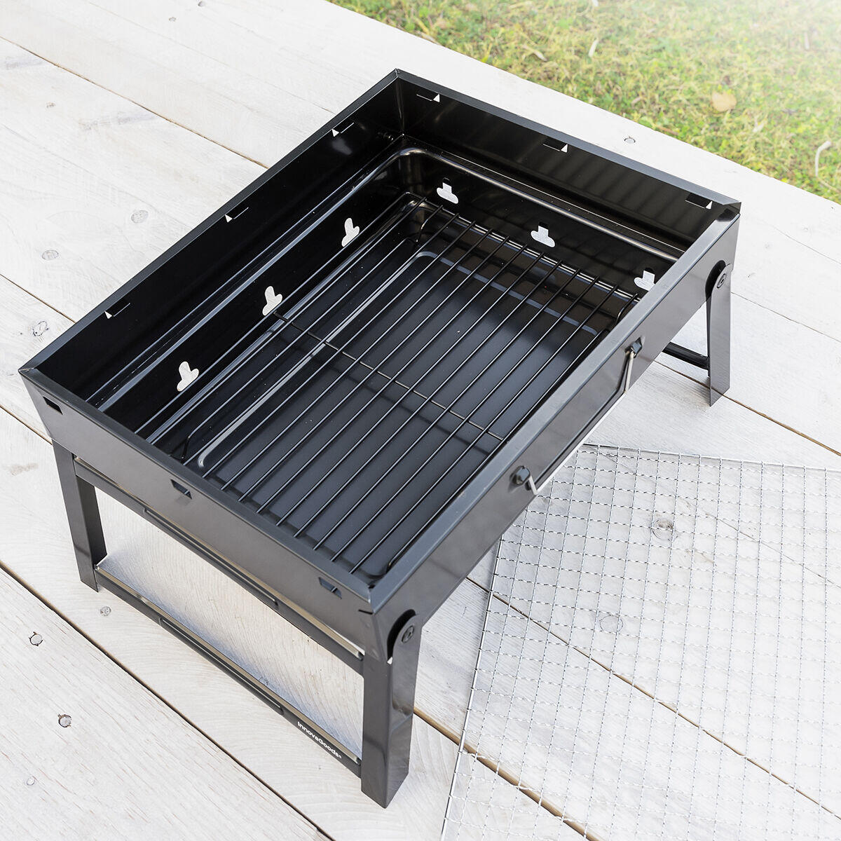 Parrilla BBQ Plegable para Carbón BearBQ♨️