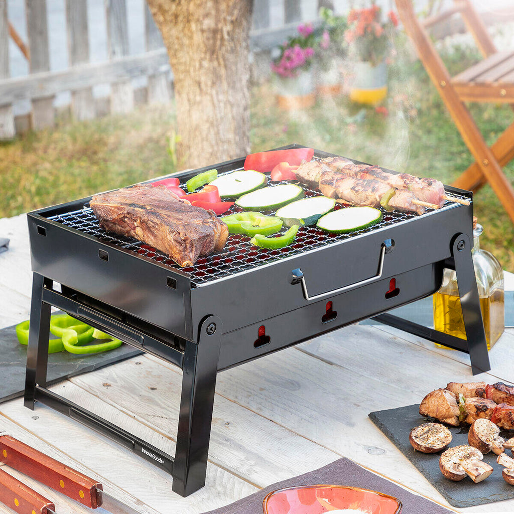 Parrilla BBQ Plegable para Carbón BearBQ♨️